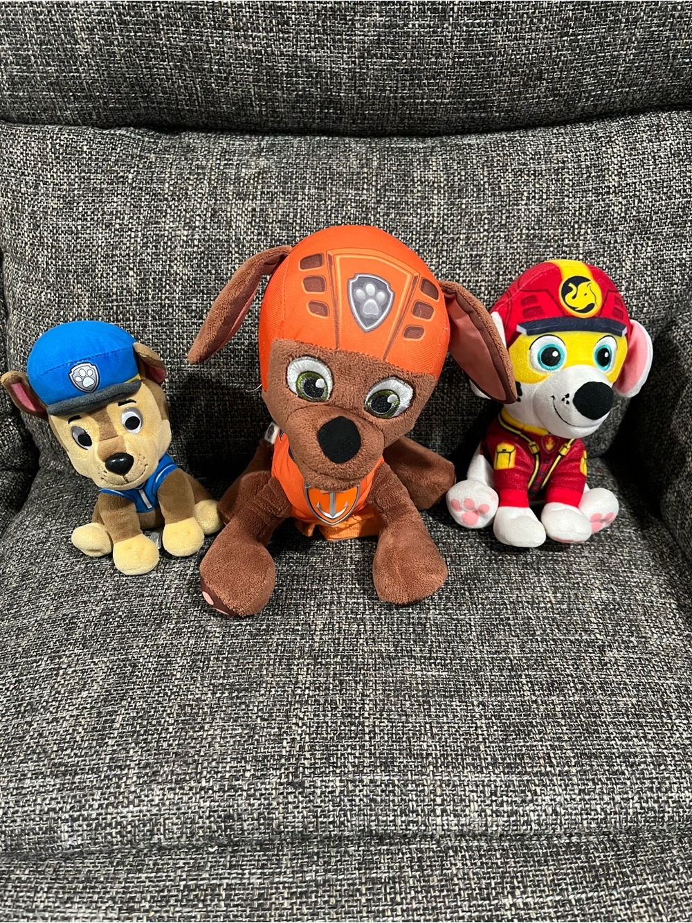 3 Paw Patrol Plushies